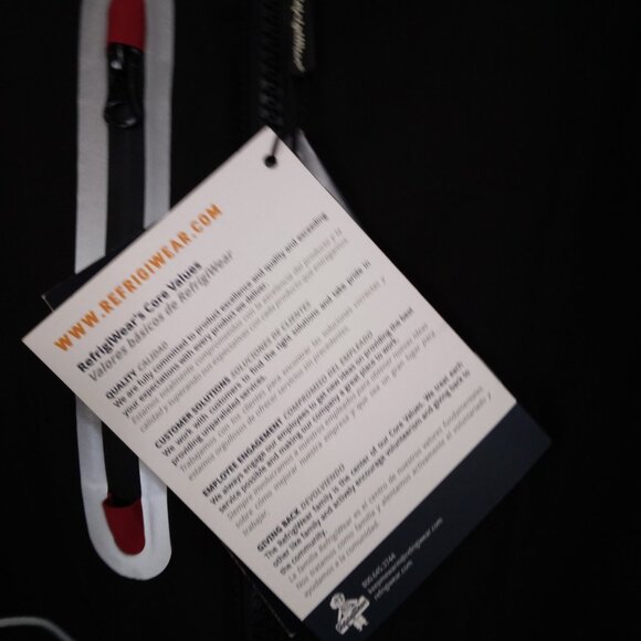 NWT Refrigiwear Women's Soft Shell Bib Overalls Black | Size 2XL - Picture 3 of 11